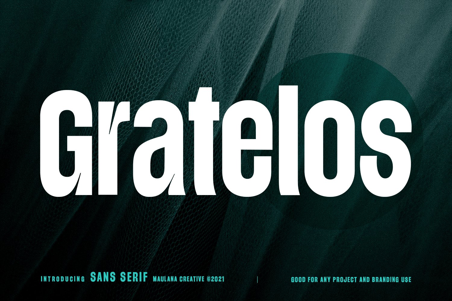 Gratelos Condensed Display Font cover image.