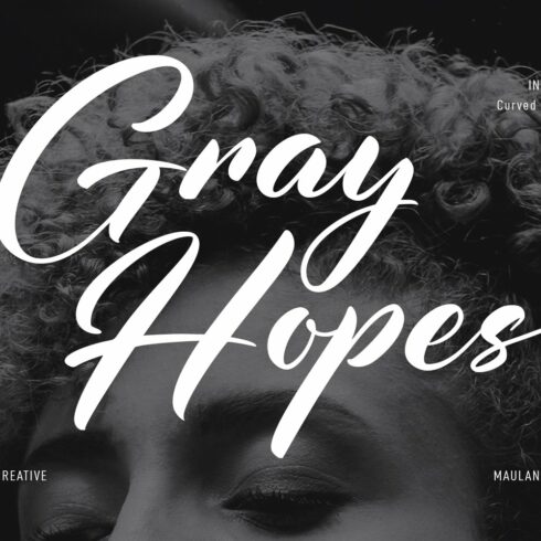 Gray Hopes Script Font cover image.