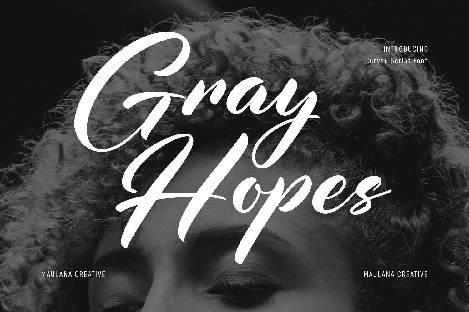 Gray Hopes Script Font cover image.