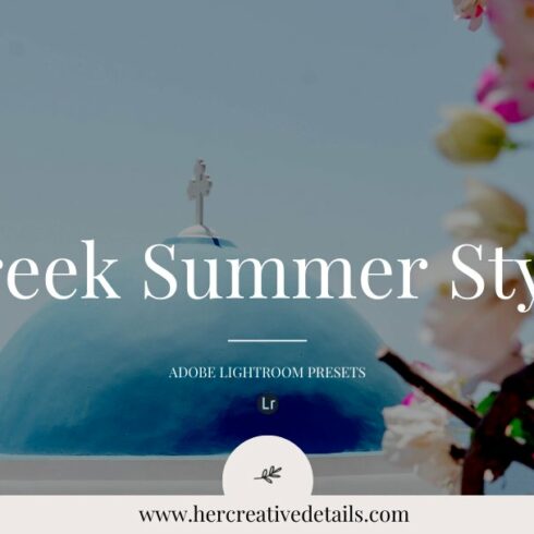Greek summer style - Set of 3 presetcover image.