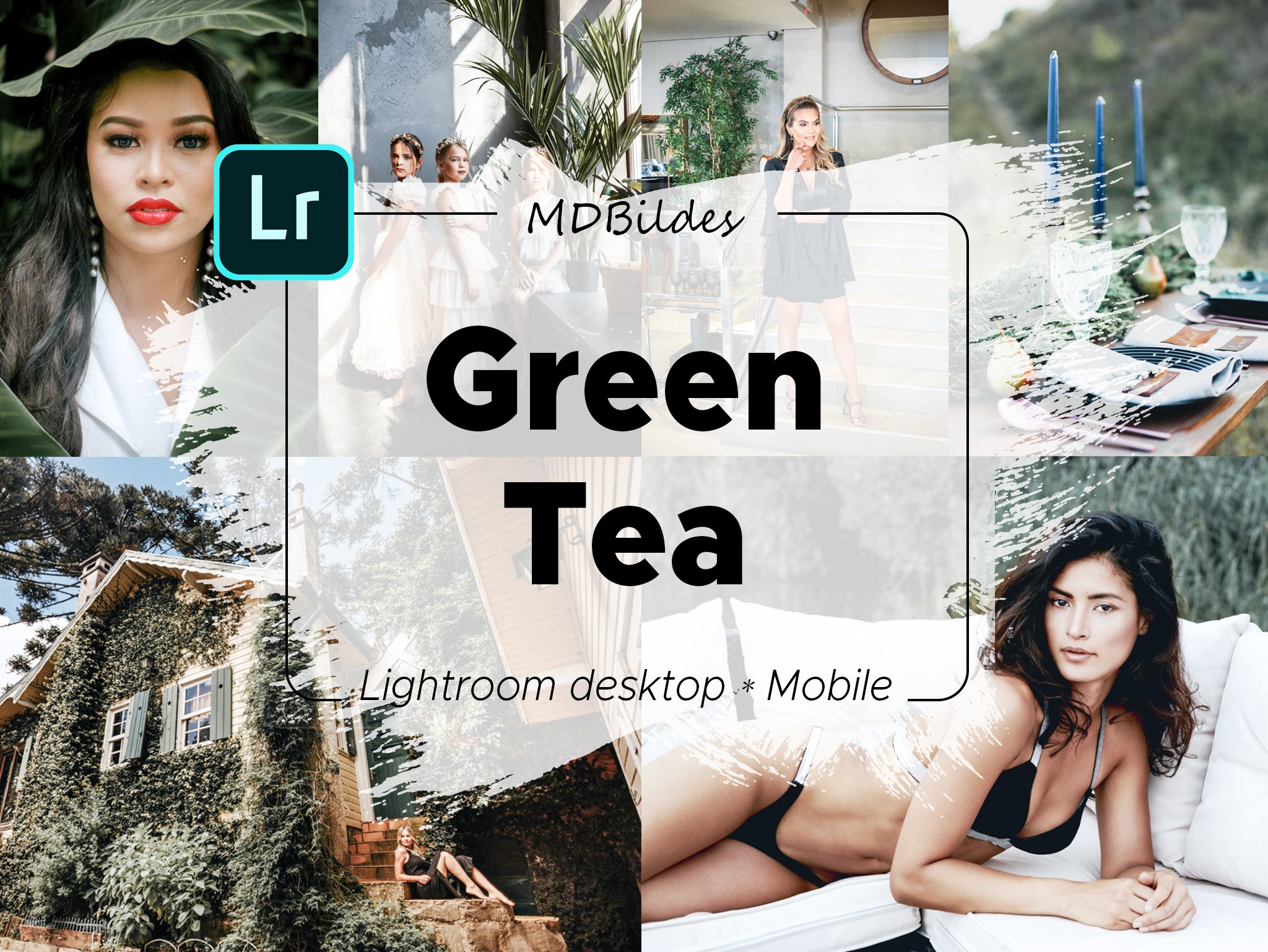 Lightroom Preset, GREEN TEAcover image.