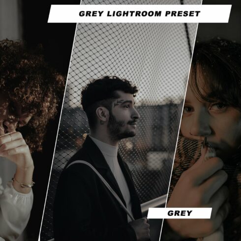 Grey Lightroom Presetcover image.