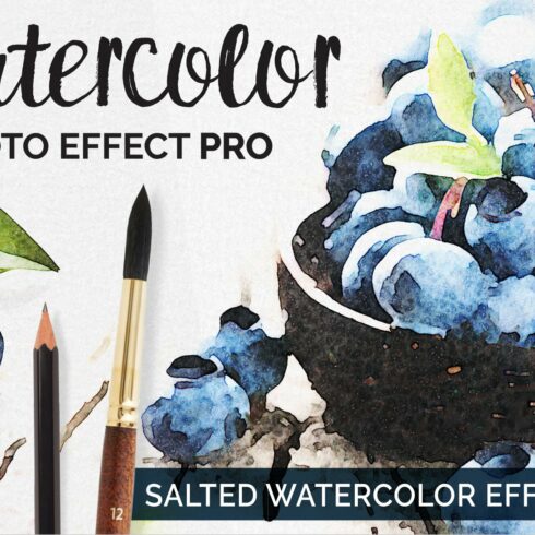 Watercolor Photo Effect - Saltedcover image.