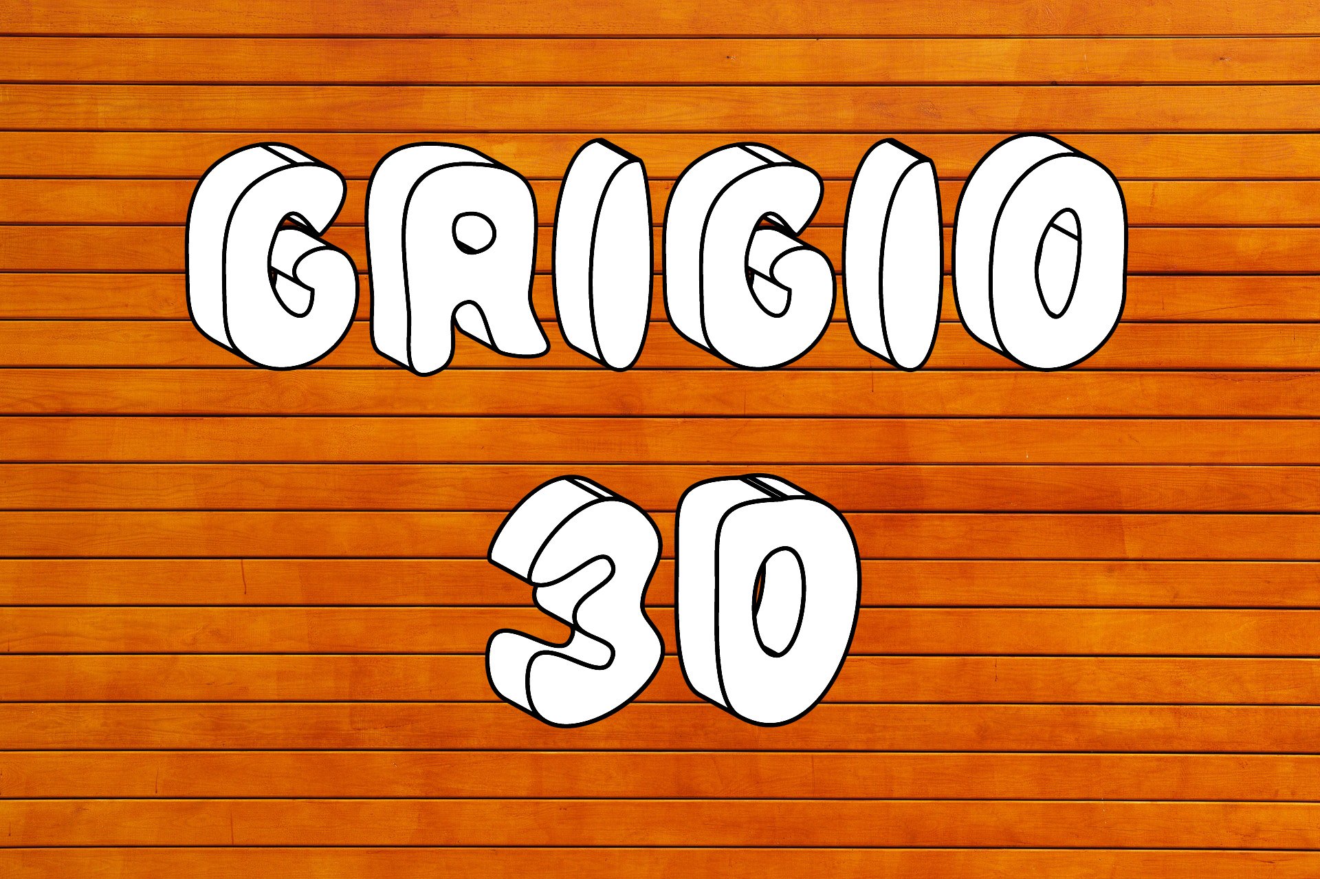 Grigio 3D SVG Color Font cover image.