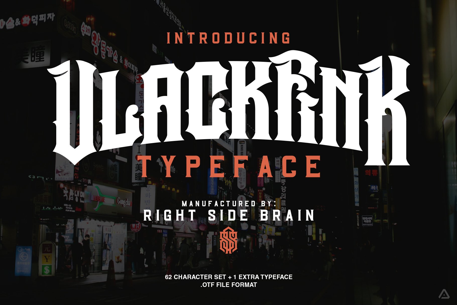 RSB VlackFink Typeface cover image.