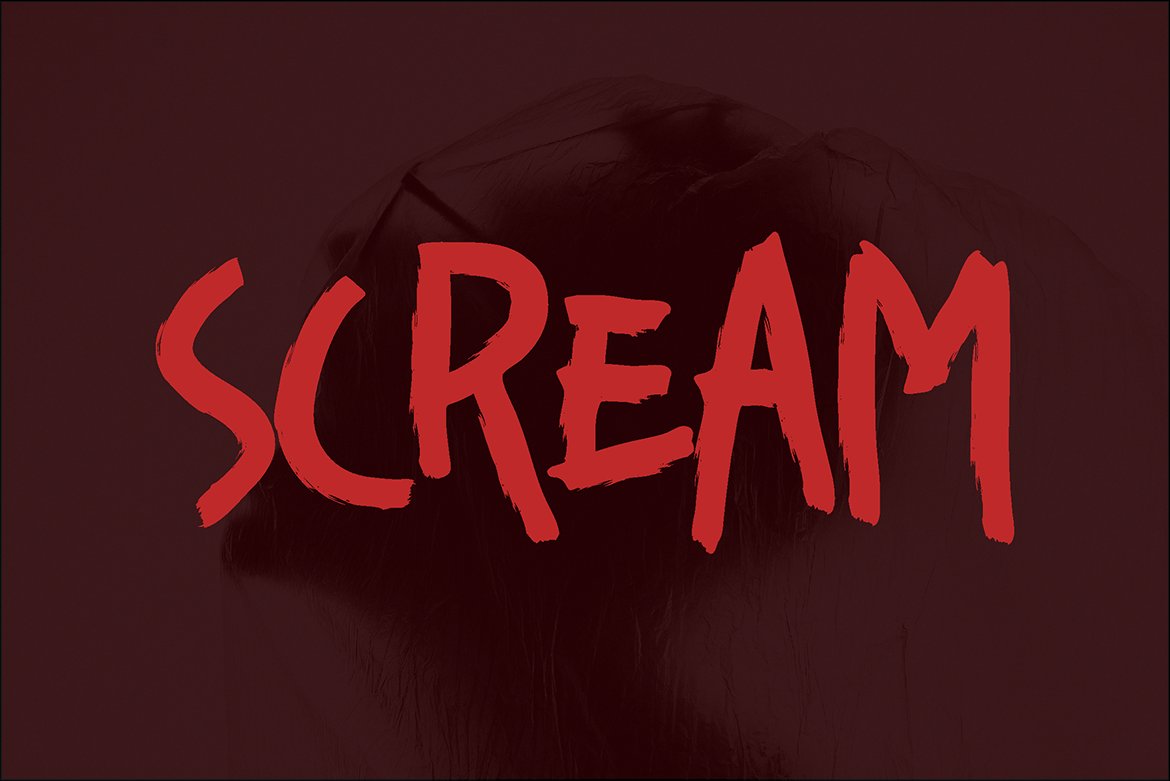 gruesome horror scary font7 366