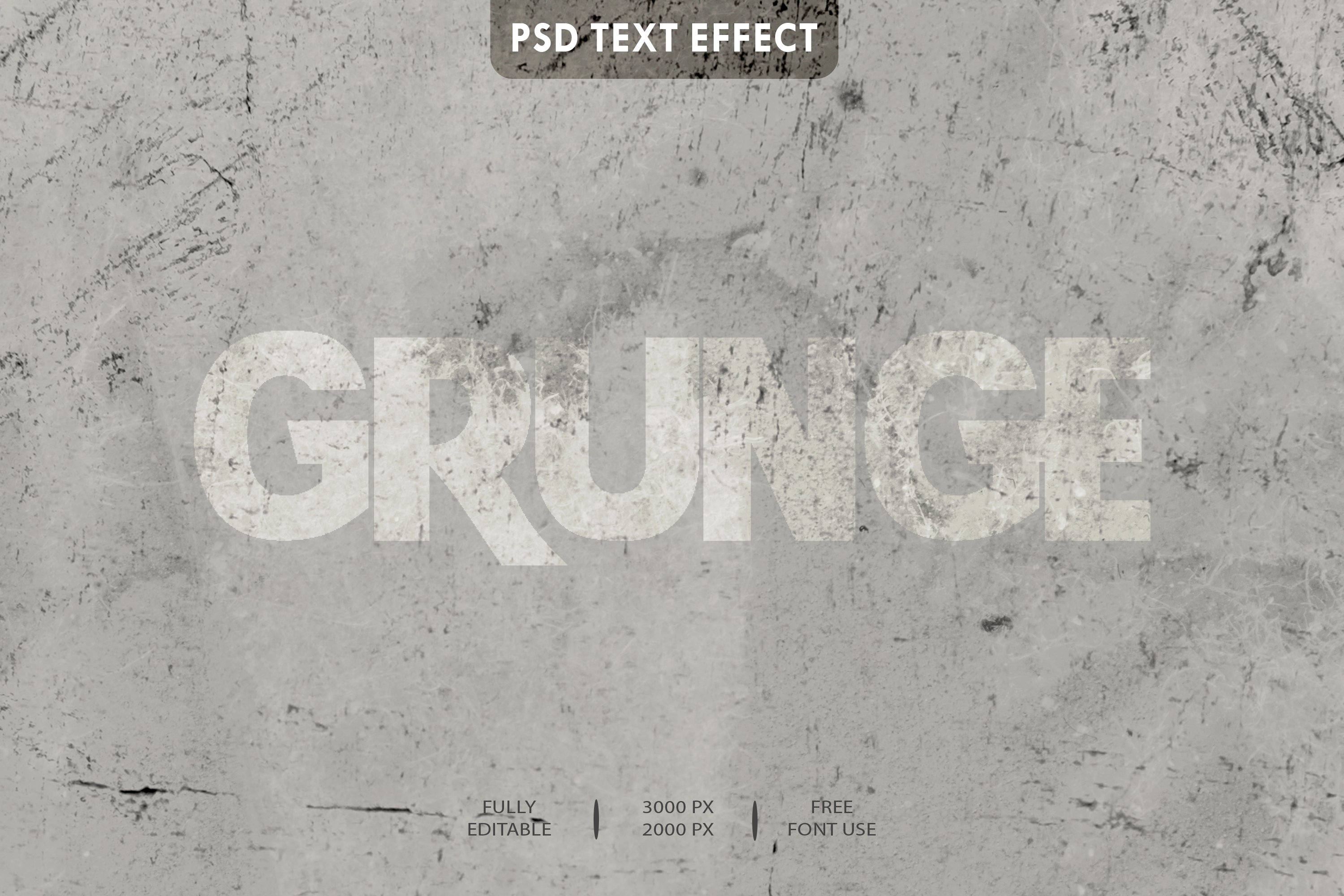 Grunge Text Effect Stylespreview image.