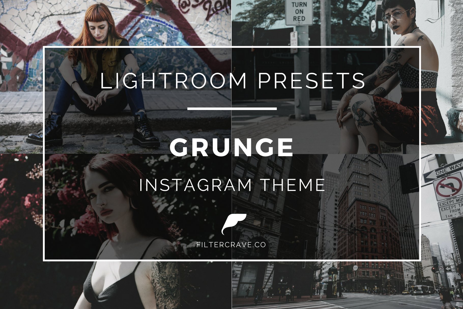 grunge instagram theme lightroom presets filtercrave cover graphic 136