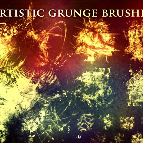 20 Artistic Grunge Brushescover image.