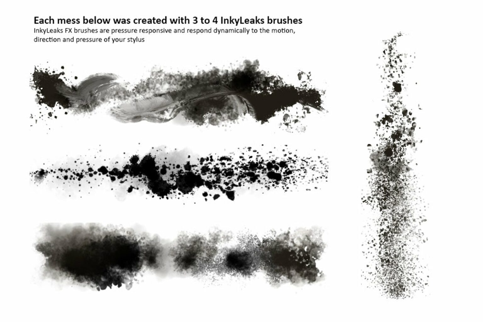 100 Photoshop Splatter Brush Tools – MasterBundles