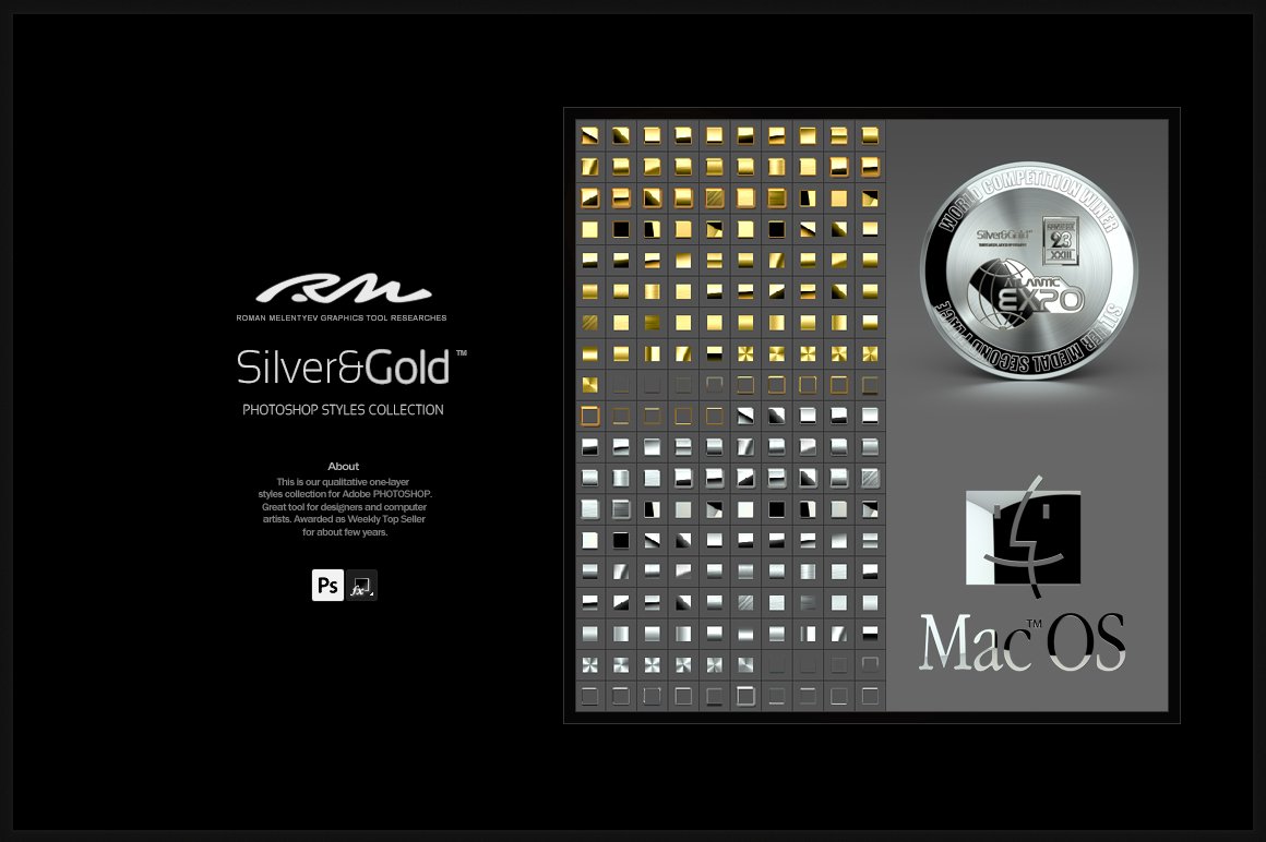 RM Silver & Gold (PS styles)preview image.