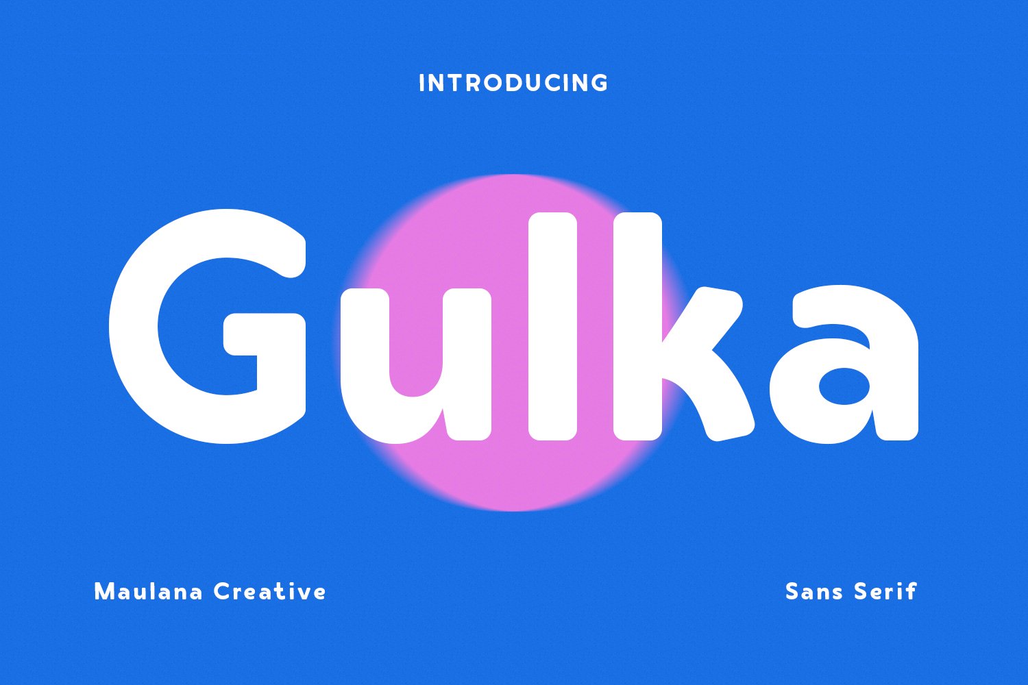 Gulka Sans Serif Font cover image.