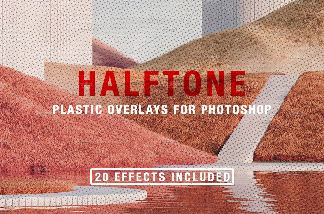 Halftone + Plastic Overlayscover image.