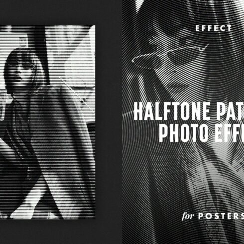 Halftone Patterns Poster Effectcover image.