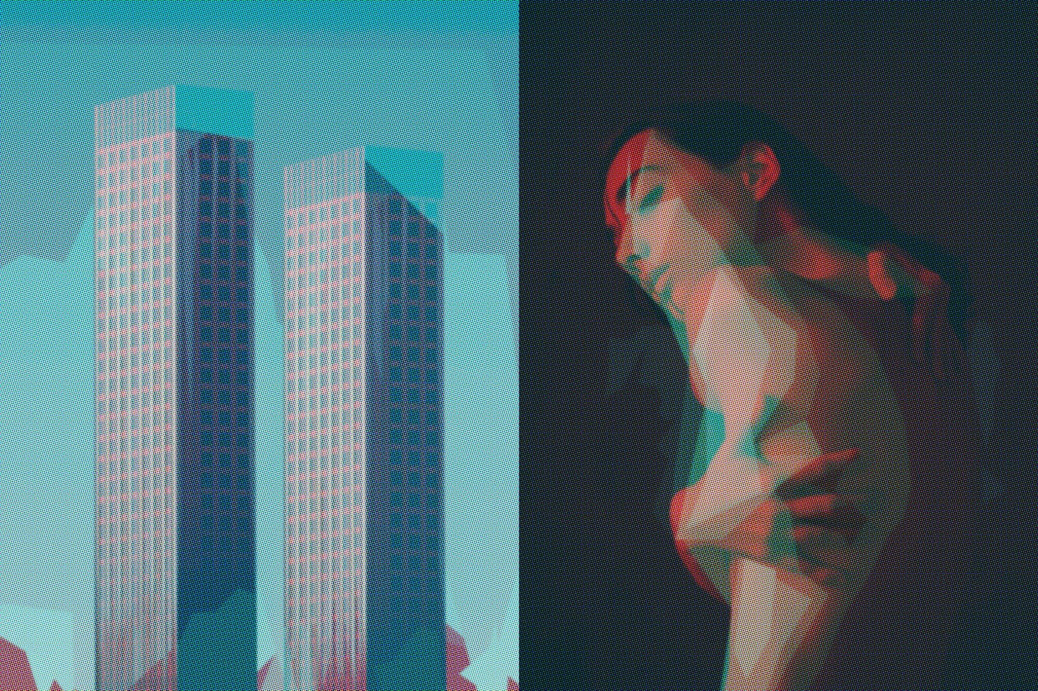 Halftone Polygon Poster Effect – MasterBundles