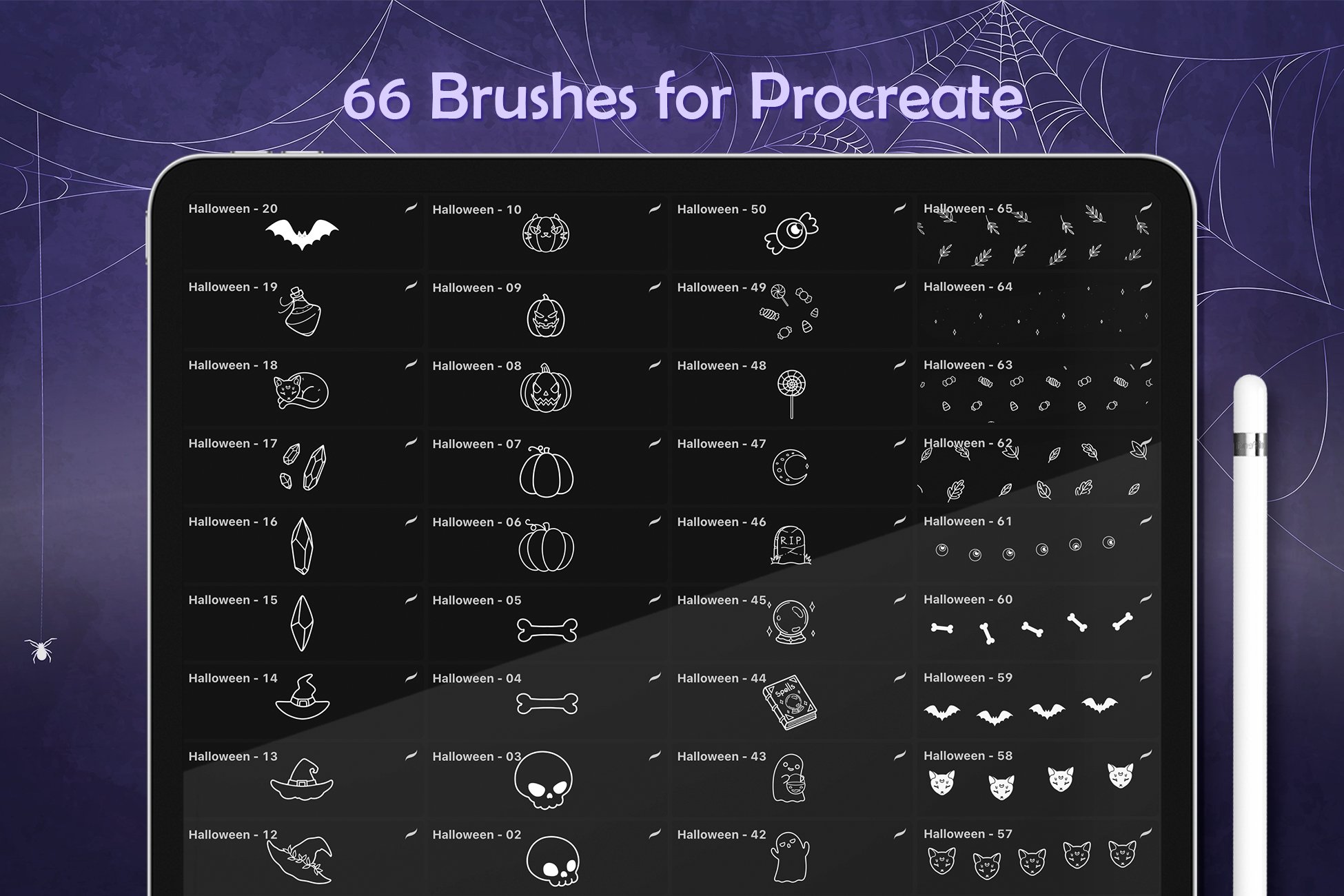 Halloween Brushes Bundlepreview image.