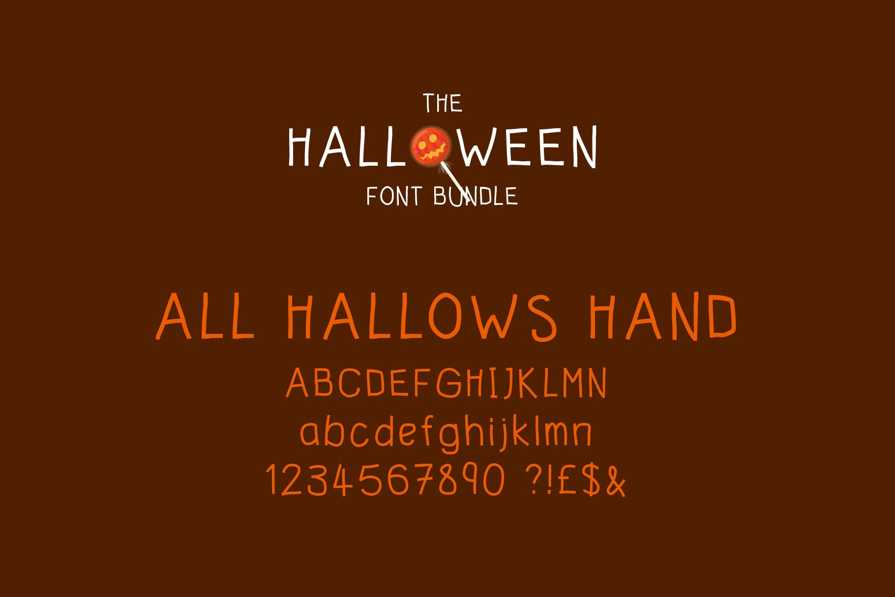 halloween font bundle4 100 333