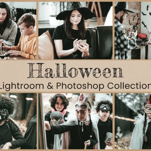 Halloween Lightroom Photoshop LUTscover image.