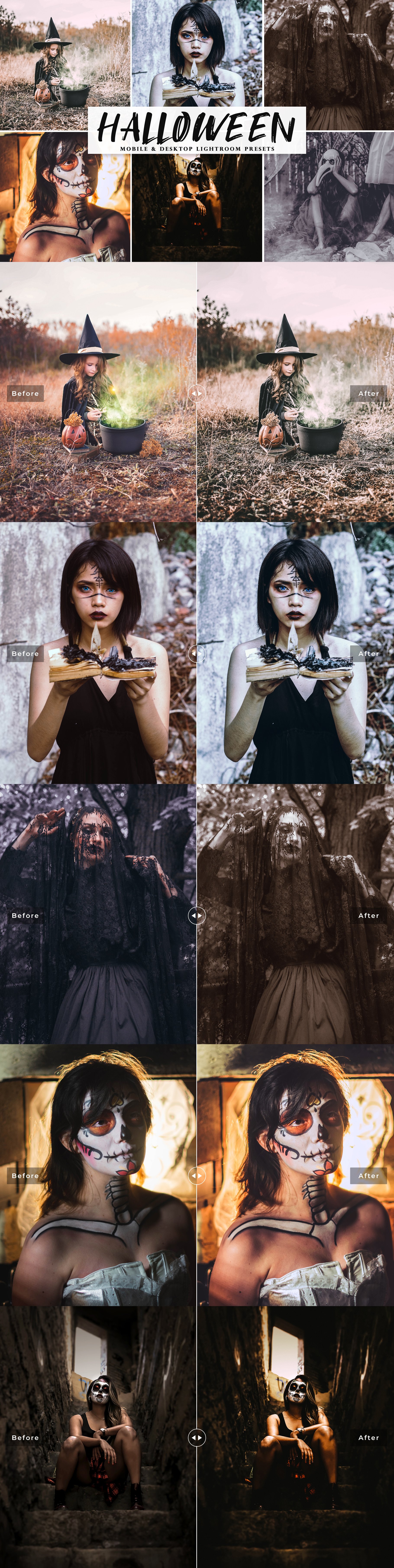 Halloween 2019 Lightroom Presetscover image.