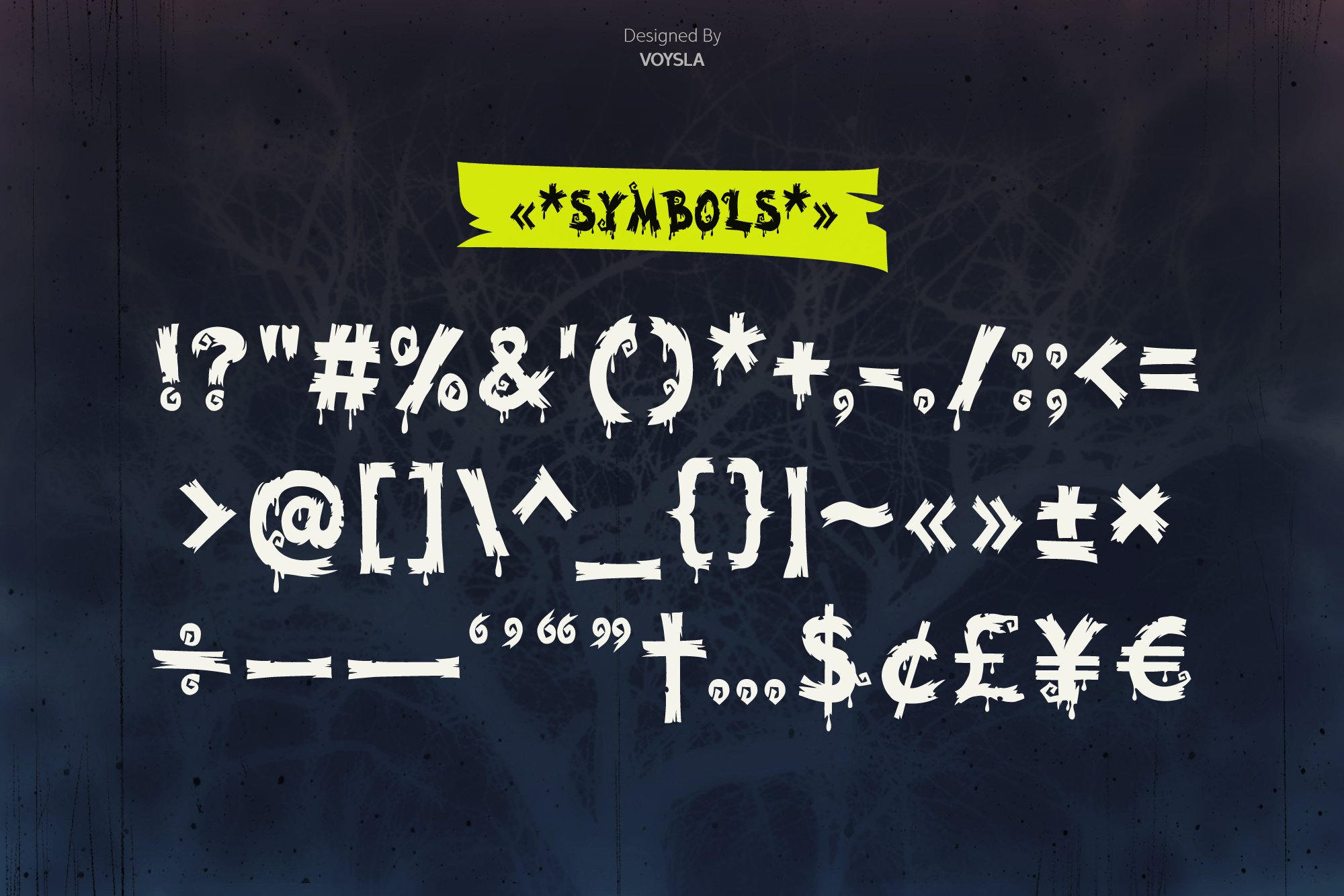 halloween display font 4 170