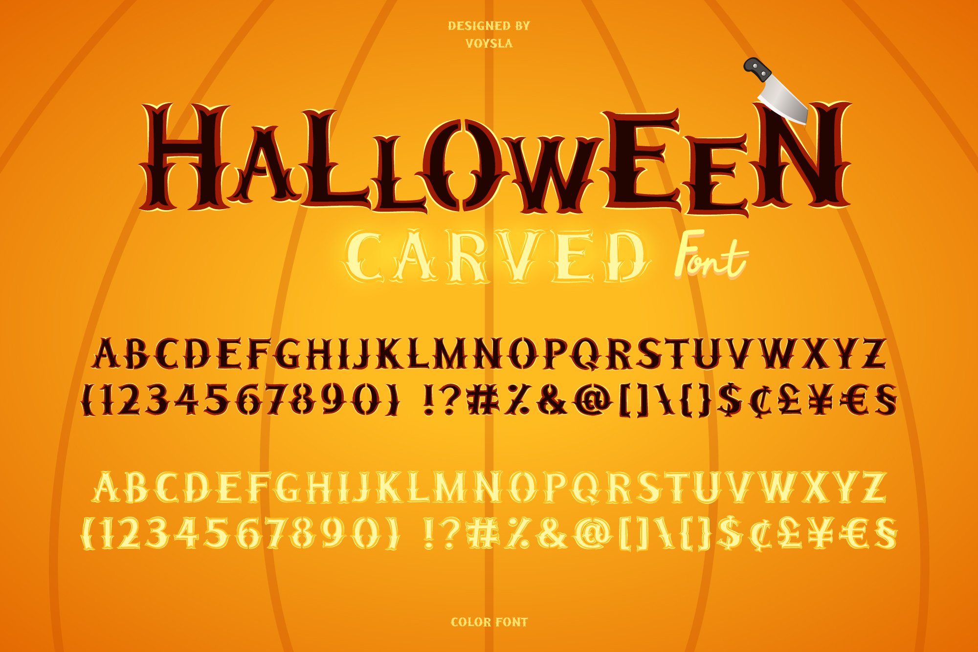 halloween pumpkins font3 46