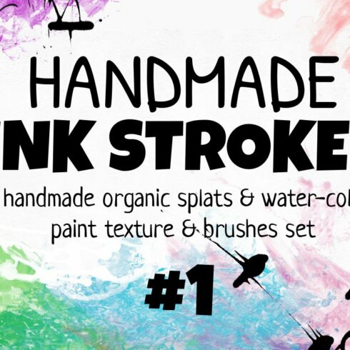 Handmade INK STROKES Pack 14 #1cover image.