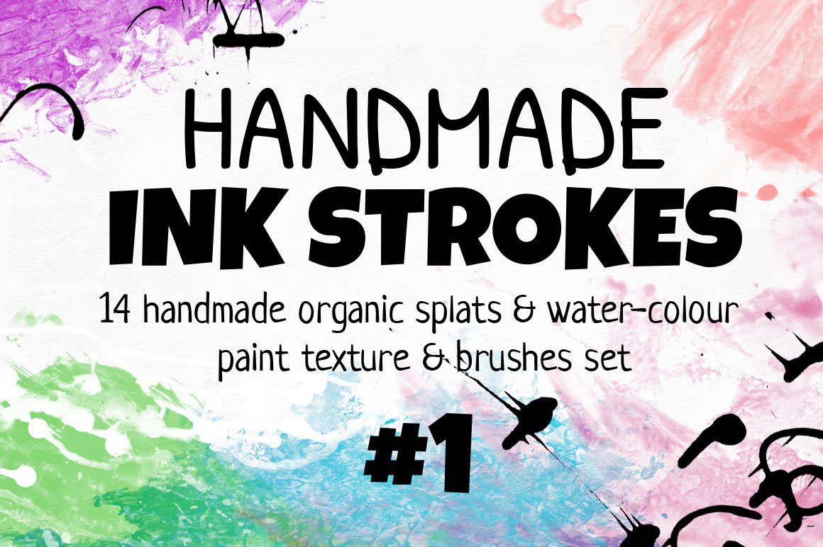 Handmade INK STROKES Pack 14 #1cover image.