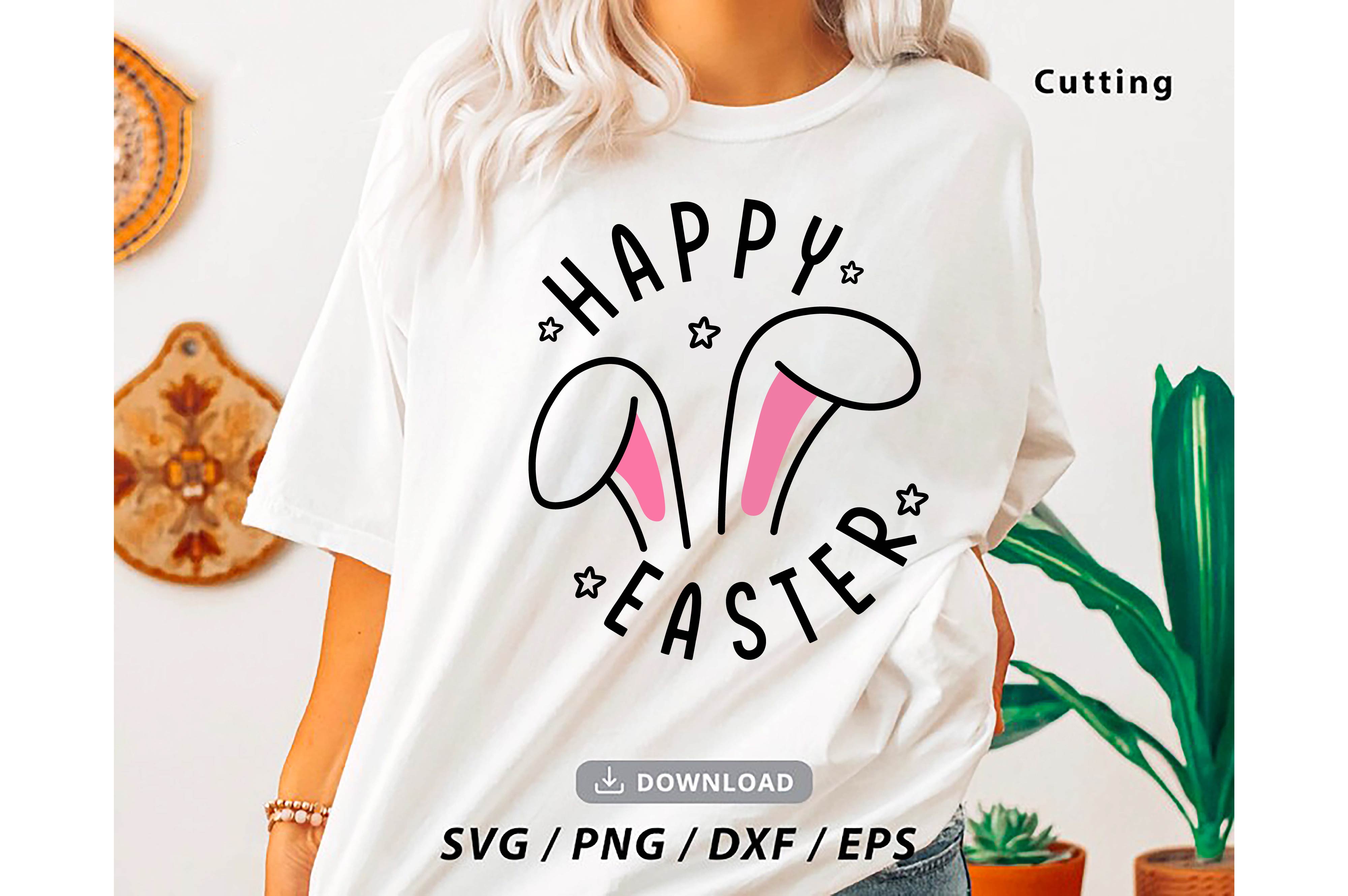 happy easter day svg quotes design 05 973