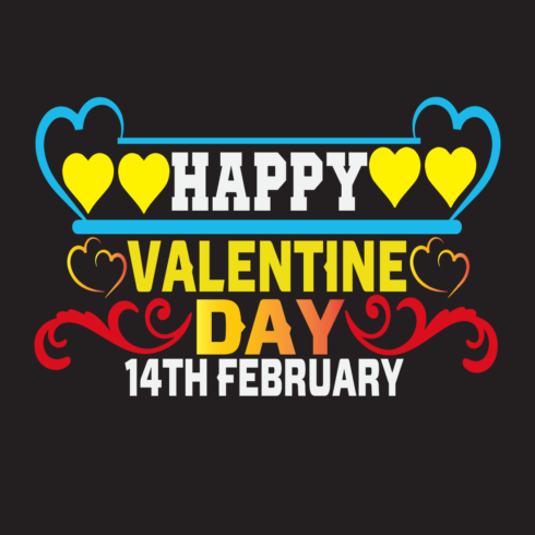 Happy Valentine\'s day 14th February cover image.