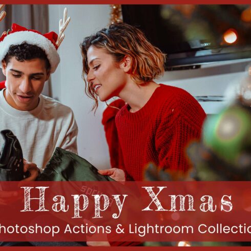 Merry Xmas Lightroom Photoshop ACRcover image.