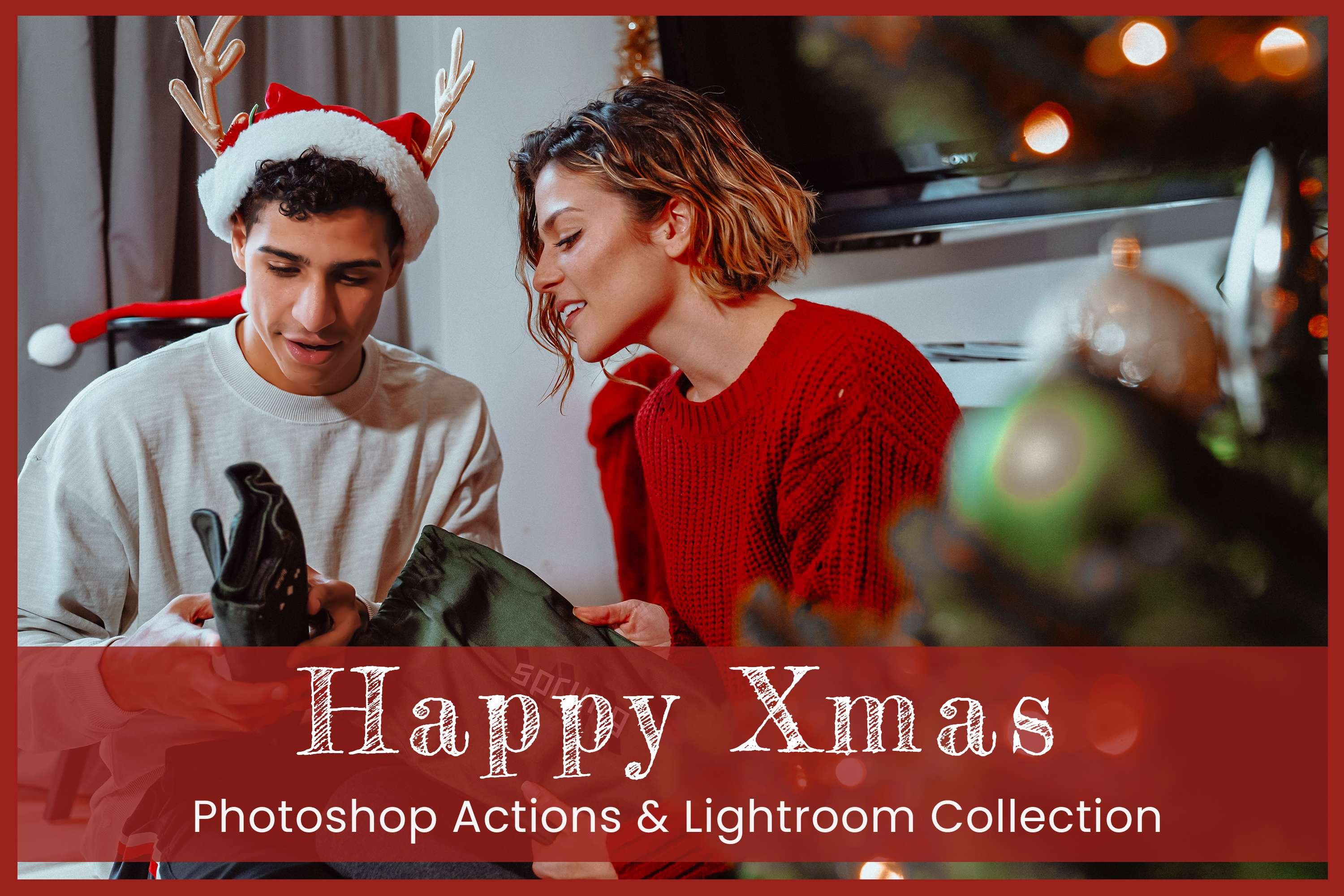 Merry Xmas Lightroom Photoshop ACRcover image.