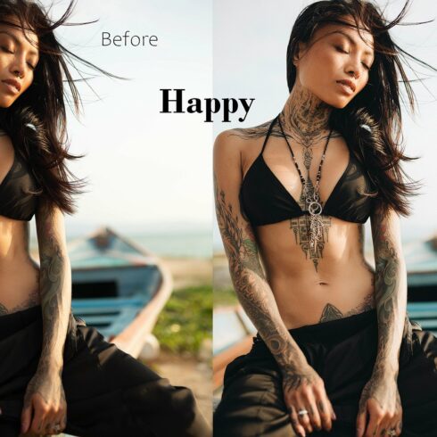 Lightroom preset "Happy"cover image.