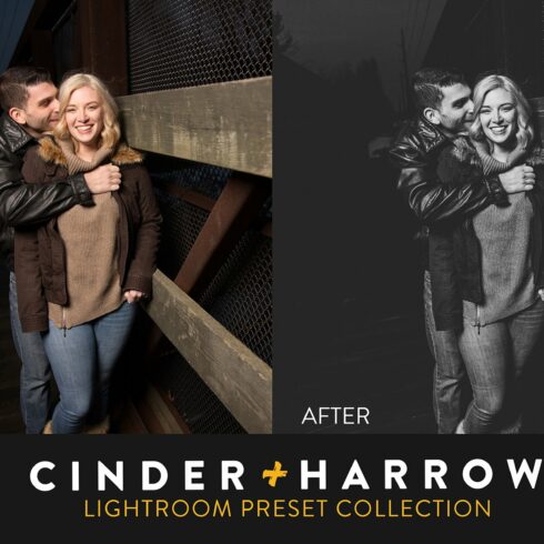 Cinder + Harrow - Lightroom Presetscover image.
