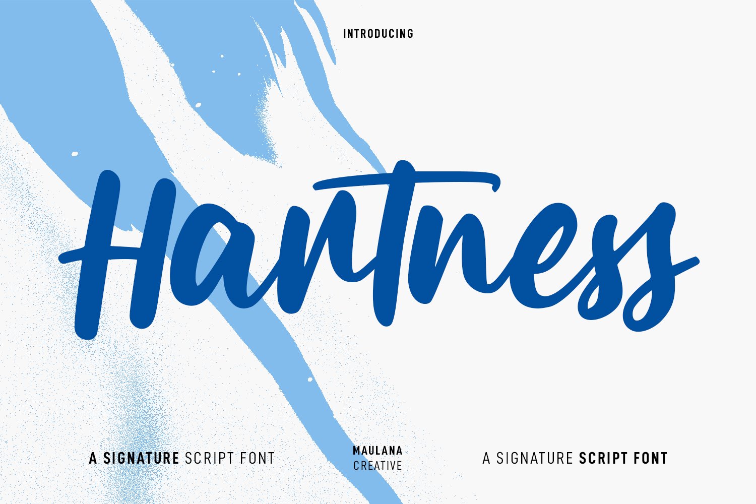 Hartness Script Font cover image.