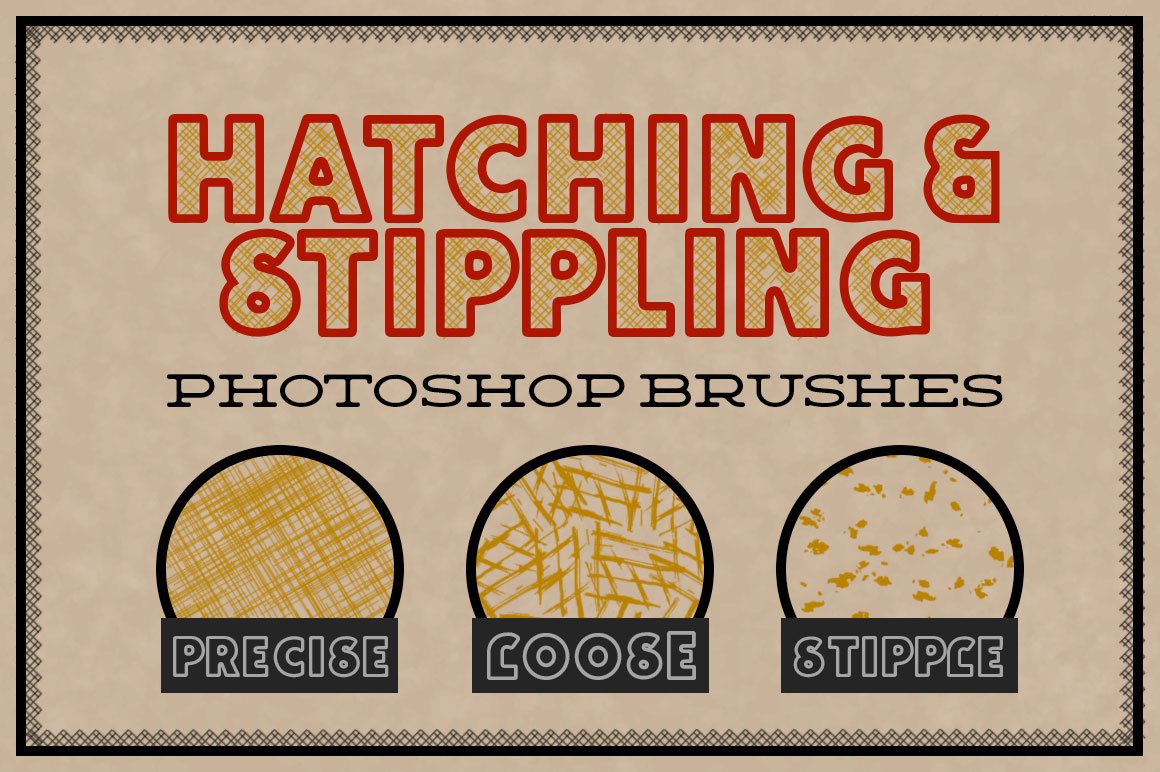 Hatching and Stippling Brushescover image.