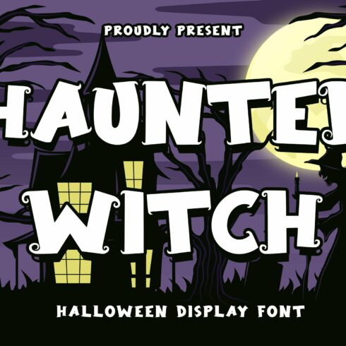 HauntedWitch - Halloween Display Fon cover image.