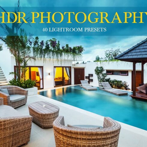HDR Photography Presets Lightroomcover image.