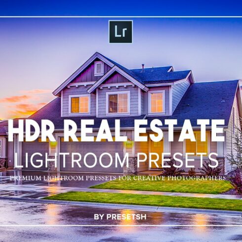 Real estate lightroom presetscover image.