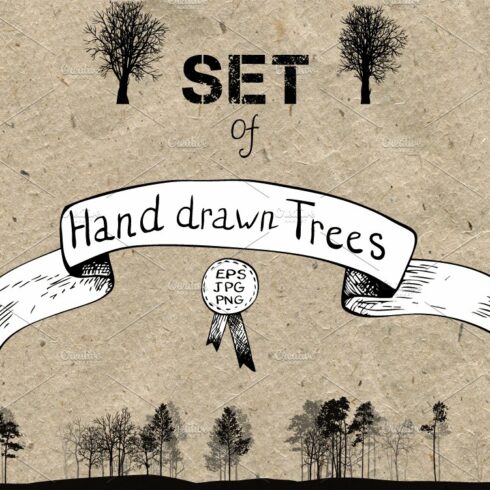 Set of trees cover image.