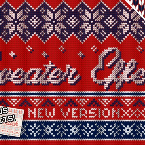 Christmas Sweater Effect Procover image.