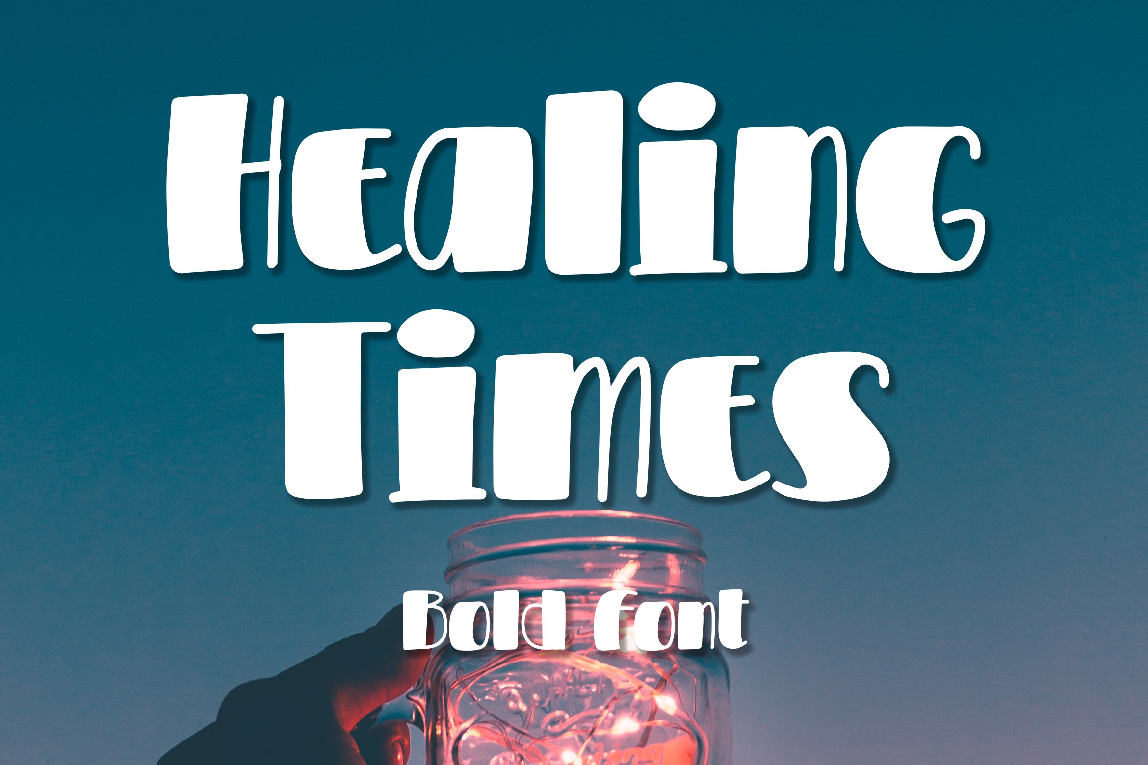 Healing Times - Bold Font cover image.