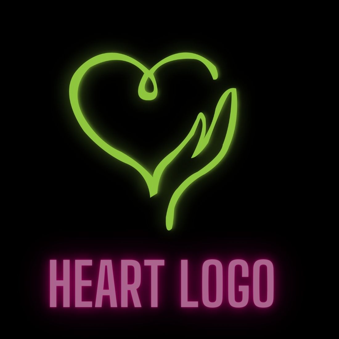 Neon light style icon cover image.