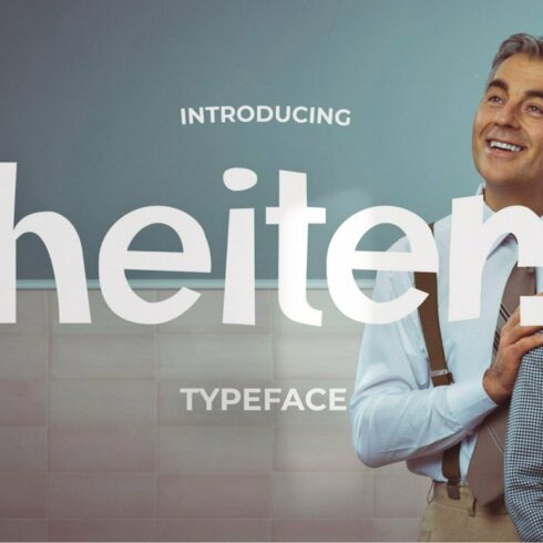 Heiter Retro Typeface cover image.