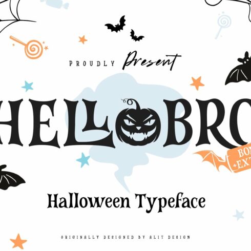 Hellobro Typeface cover image.