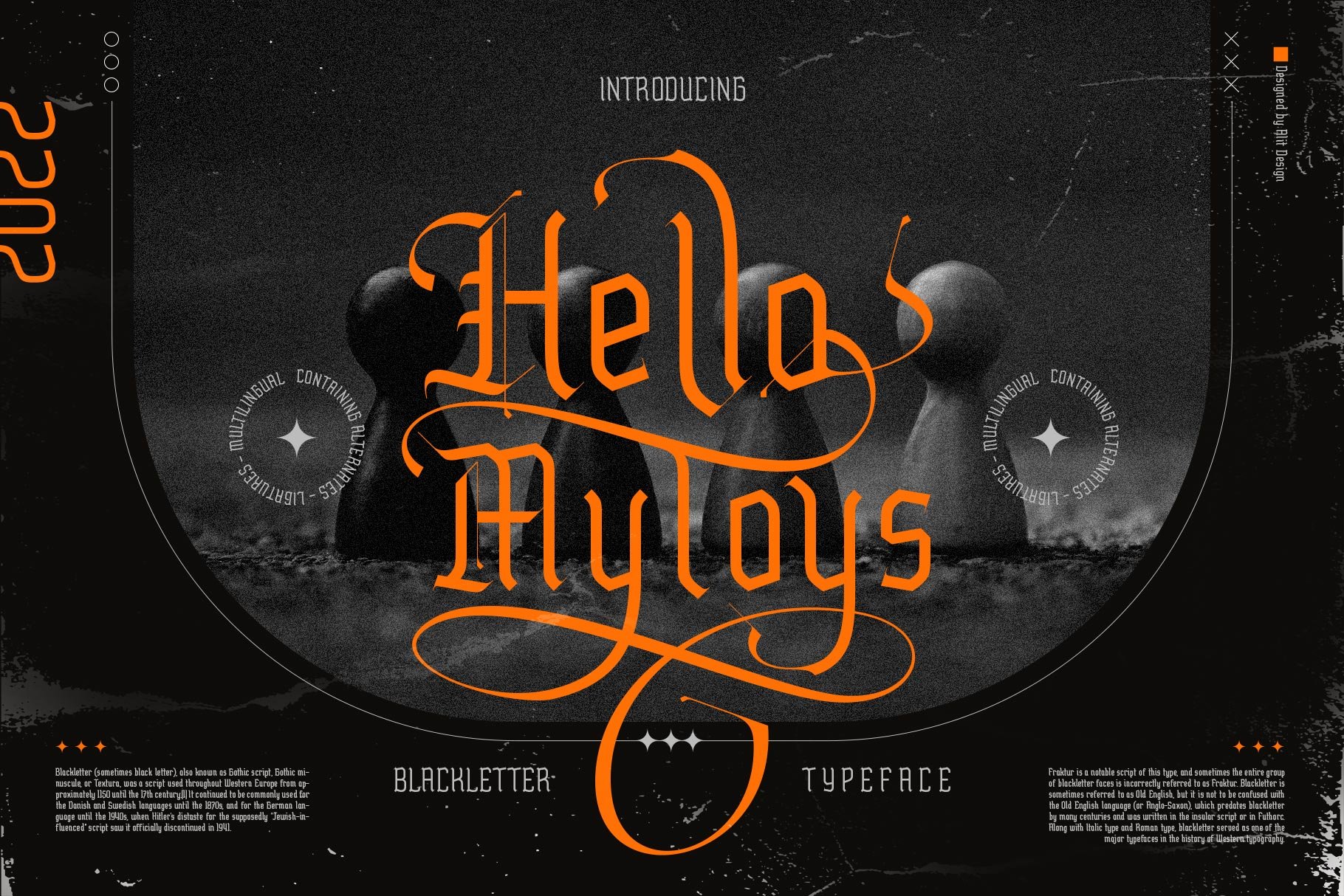 Hello Mytoys Blackletter cover image.