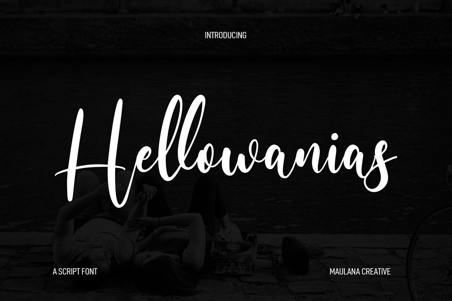 Hellowanias Script Font cover image.