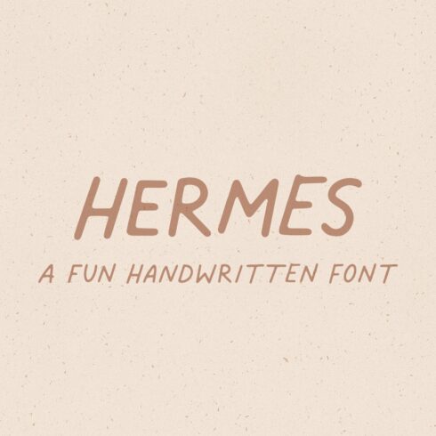 Hermes // A Fun Handwritten Font cover image.
