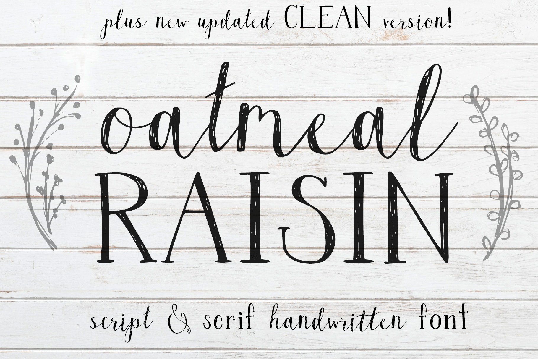 Whimsical Handwritten Font Bundle preview image.