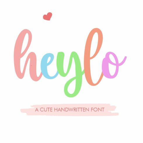 Heylo Font Script cover image.