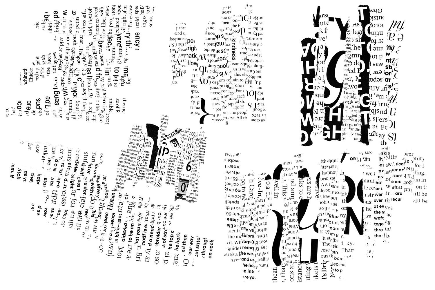Text Collage Photoshop Brushespreview image.
